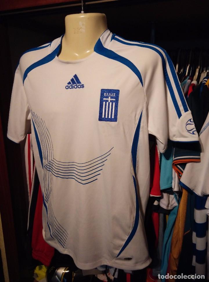 Colecionismo desportivo: Original | Futbol | Talla S | Camiseta de la seleccion de Grecia