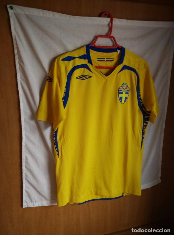 Coleccionismo deportivo: Original | Futbol | Talla S | Camiseta de la seleccion de Suecia