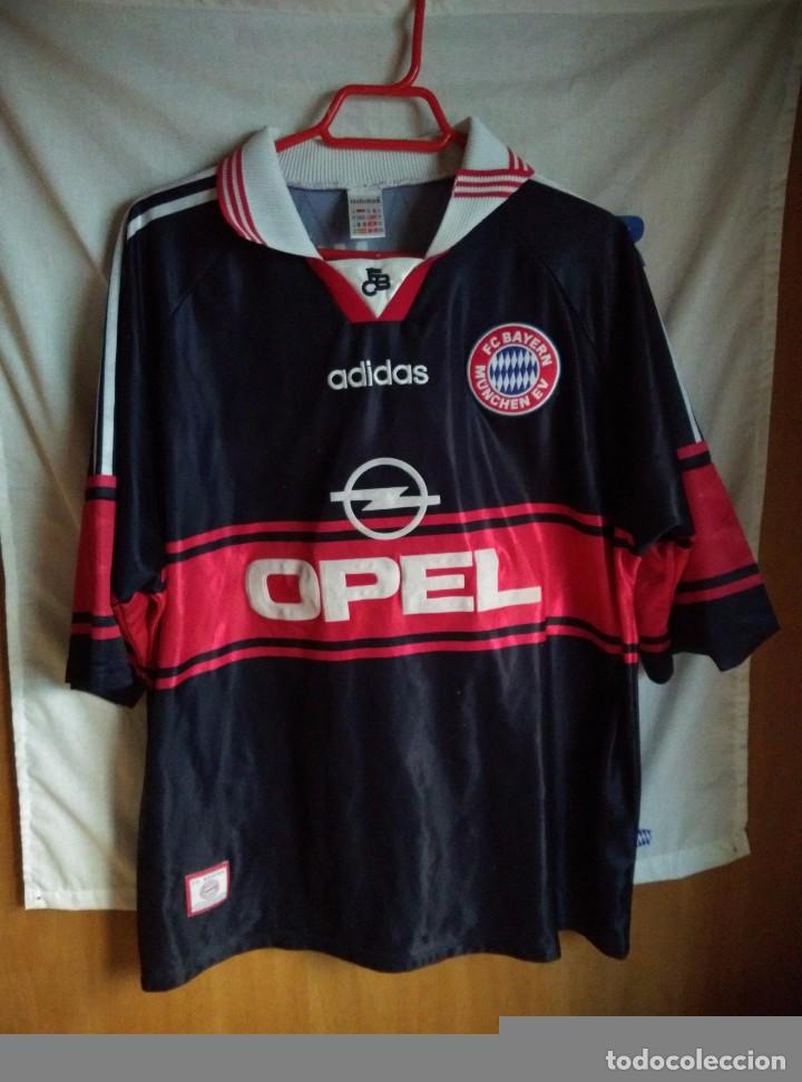 Colecionismo desportivo: Original | Futbol | Talla XL | Camiseta del Bayern de Munich a&ntilde;os 90