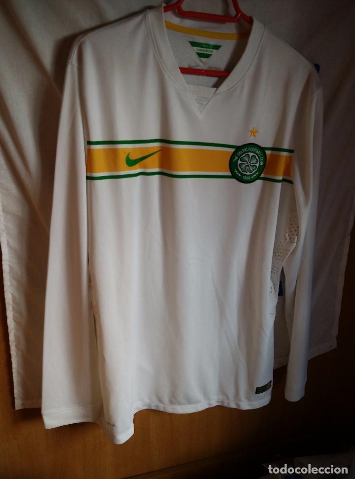 Coleccionismo deportivo: Original | Futbol | Talla XL | Camiseta del Celtic de Glasgow PLAYER ISSUE