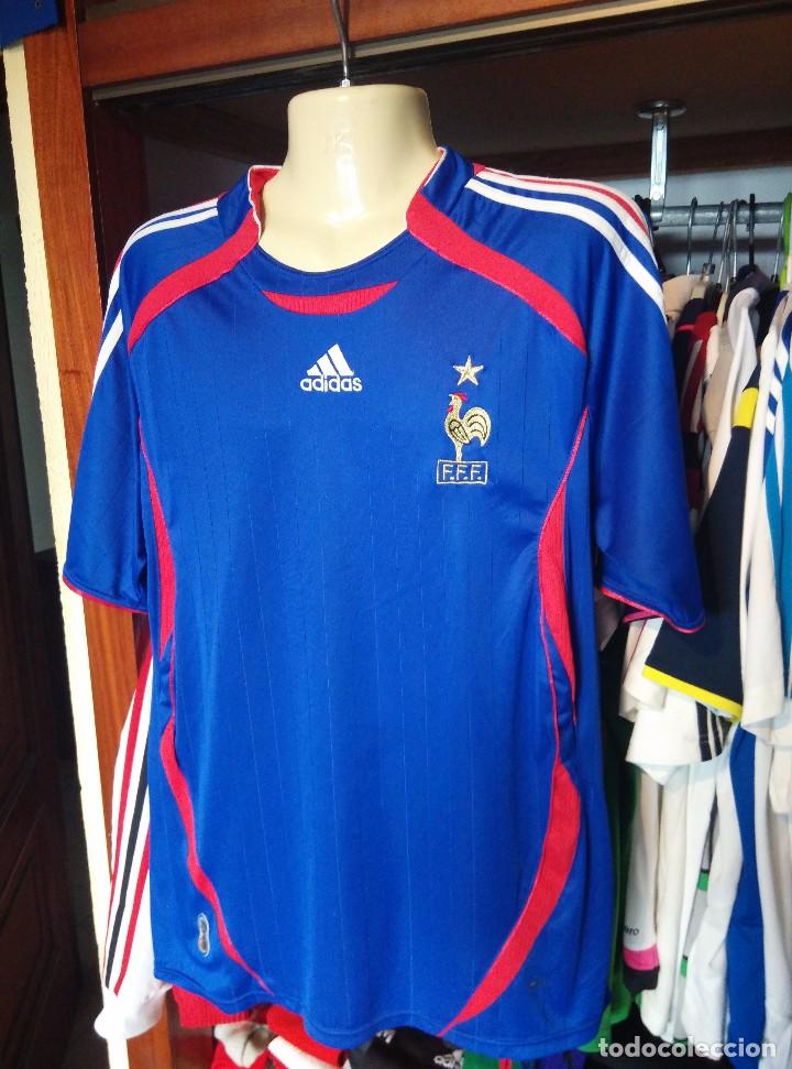 Coleccionismo deportivo: Original | Futbol | Talla XL | Camiseta de la seleccion de Francia