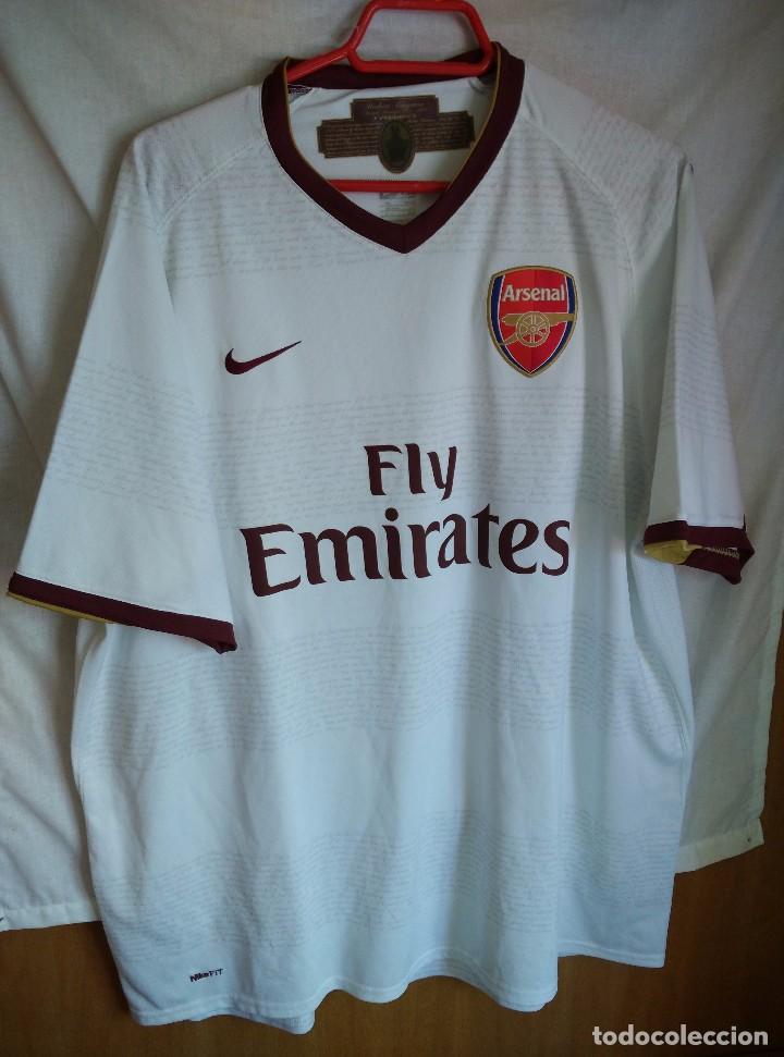Coleccionismo deportivo: Original | Futbol | Talla XXL | Camiseta del Arsenal