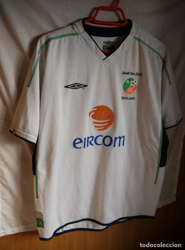 Coleccionismo deportivo: Original | Futbol | Talla L | Camiseta de la seleccion de Irlanda