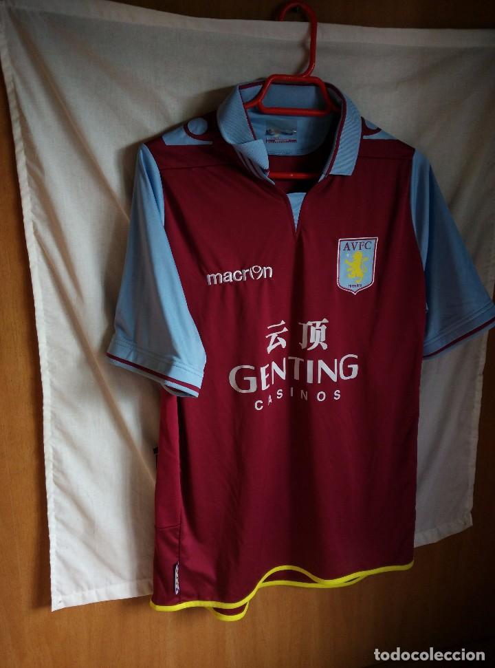 Coleccionismo deportivo: Original | Futbol | Talla L | Camiseta del Aston Villa