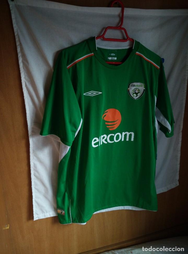 Coleccionismo deportivo: Original | Futbol | Talla L | Camiseta de la seleccion de Irlanda