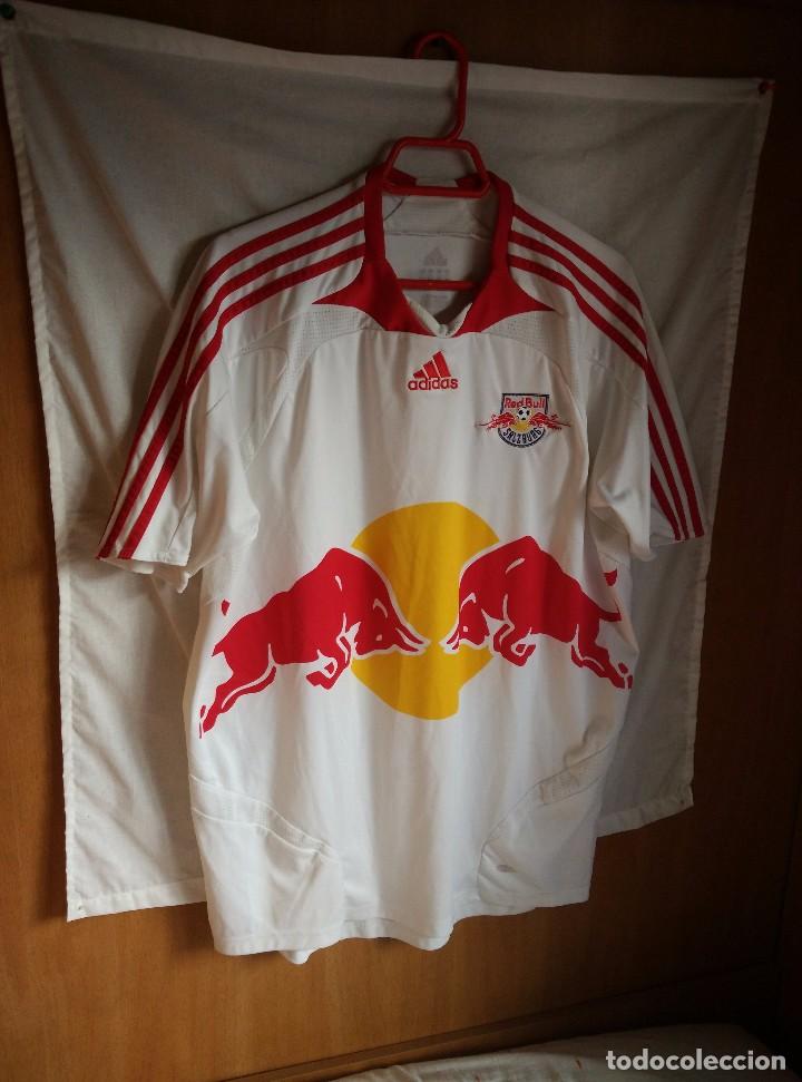 Coleccionismo deportivo: Original | Futbol | Talla L | Camiseta del Red Bull Salzburgo (Austria)