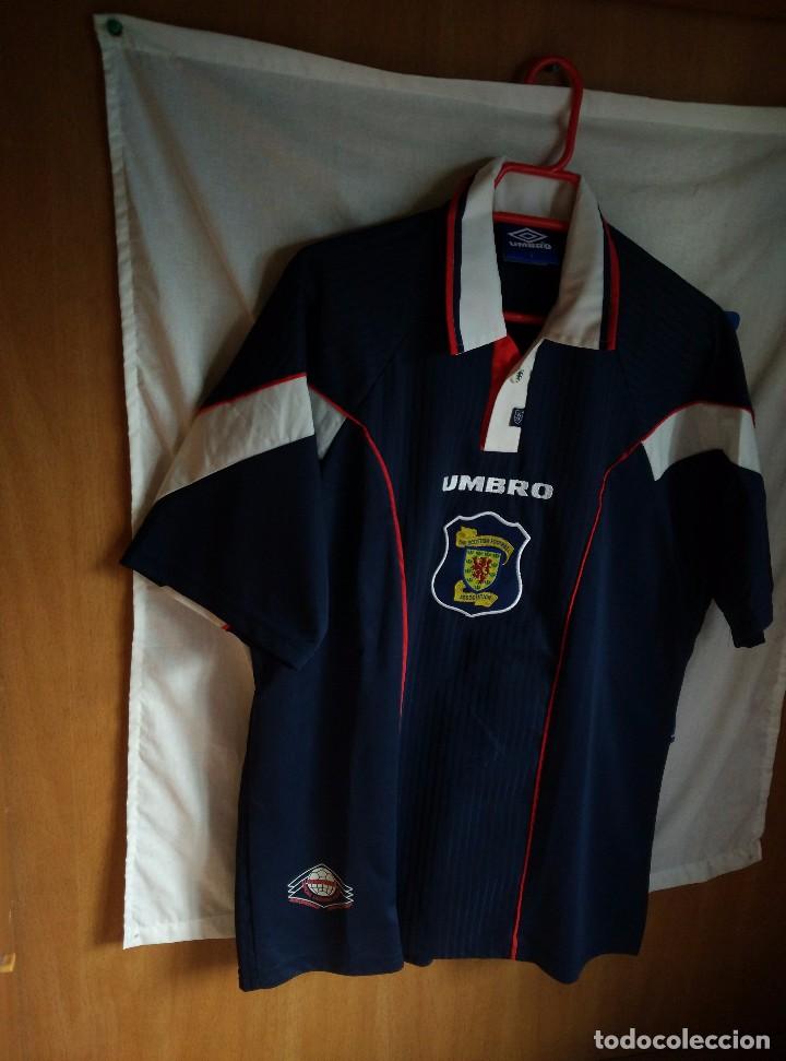 Coleccionismo deportivo: Original | Futbol | Talla L | Camiseta de la seleccion de Escocia