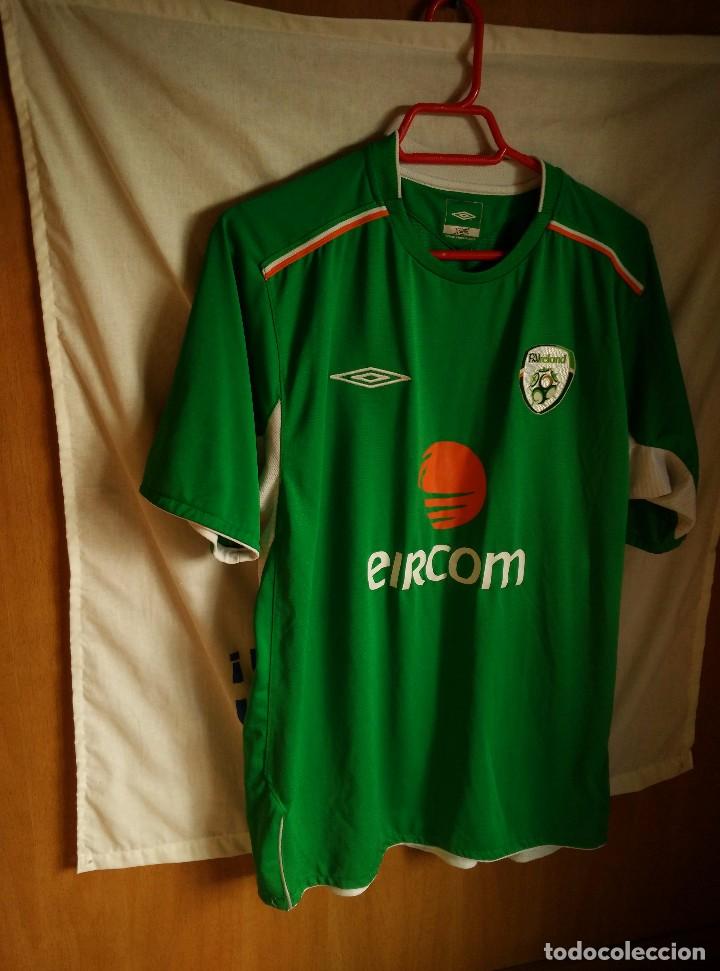 Coleccionismo deportivo: Original | Futbol | Talla L | Camiseta de la seleccion de Irlanda