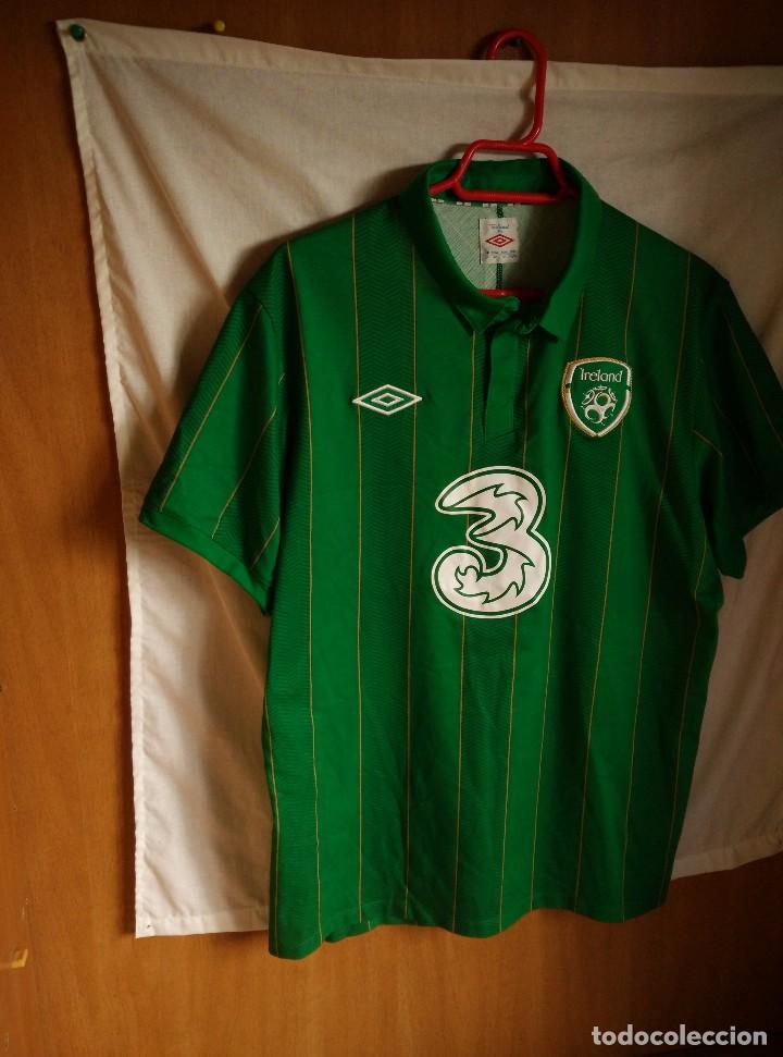 Coleccionismo deportivo: Original | Futbol | Talla L | Camiseta de la seleccion de Irlanda