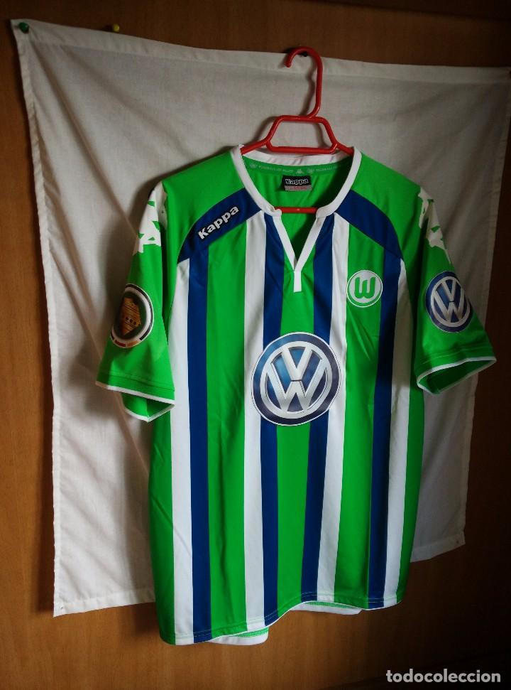 Coleccionismo deportivo: Original | Futbol | Talla L | Camiseta del Wolfsburgo PLAYER ISSUE