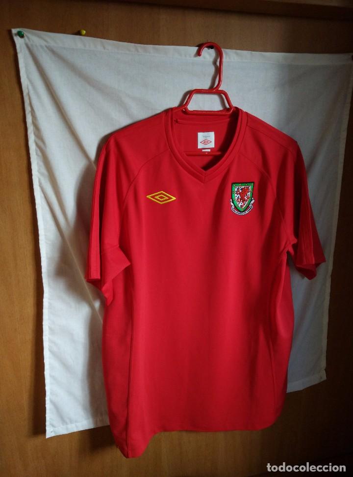Coleccionismo deportivo: Original | Futbol | Talla L | Camiseta de la seleccion de Gales