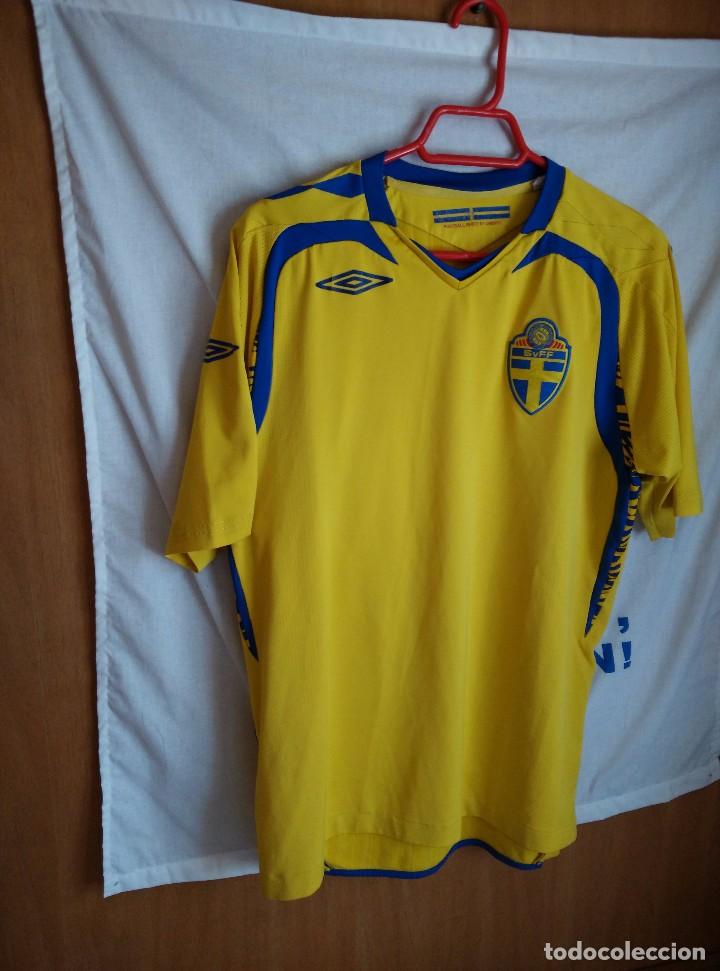Coleccionismo deportivo: Original | Futbol | Talla M | Camiseta de la seleccion de Suecia