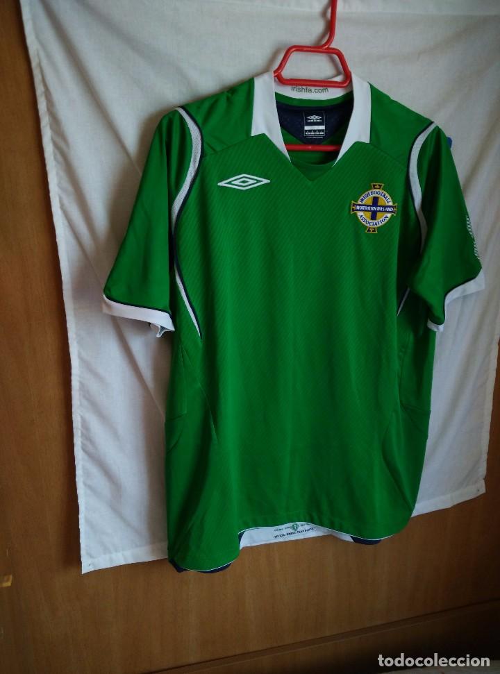 Coleccionismo deportivo: Original | Futbol | Talla M | Camiseta de la seleccion de Irlanda del Norte
