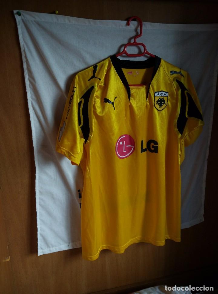 Collezionismo sportivo: Original | Futbol | Talla L | Camiseta del AEK Athenas - Atenas