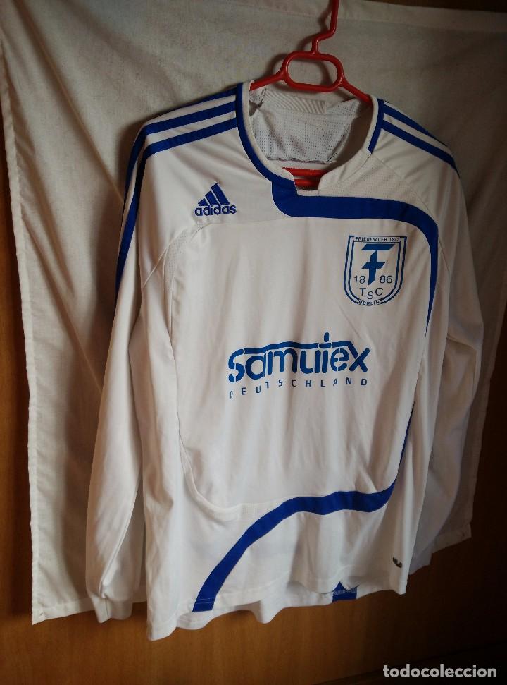Sports collectibles: Original | Futbol | Talla L | Camiseta del Friedenauer TSC Berlin #4 MATCH WORN