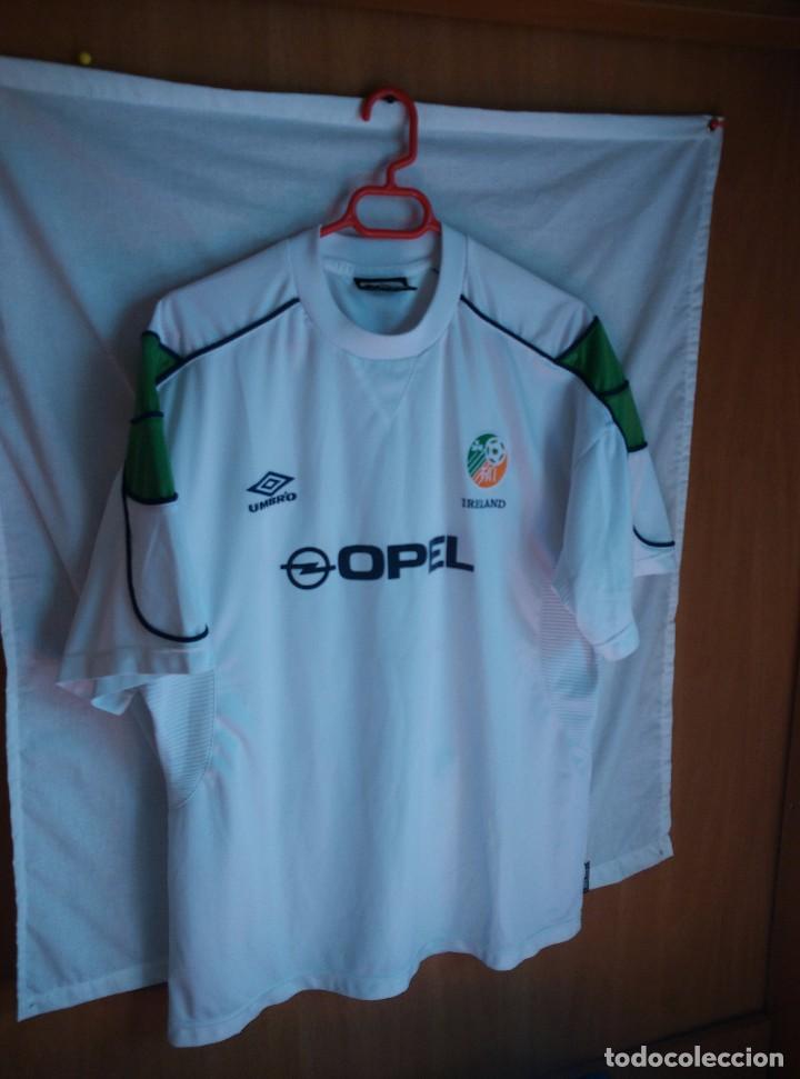 Coleccionismo deportivo: Original | Futbol | Talla L | Camiseta de la seleccion de Irlanda a&ntilde;os 90