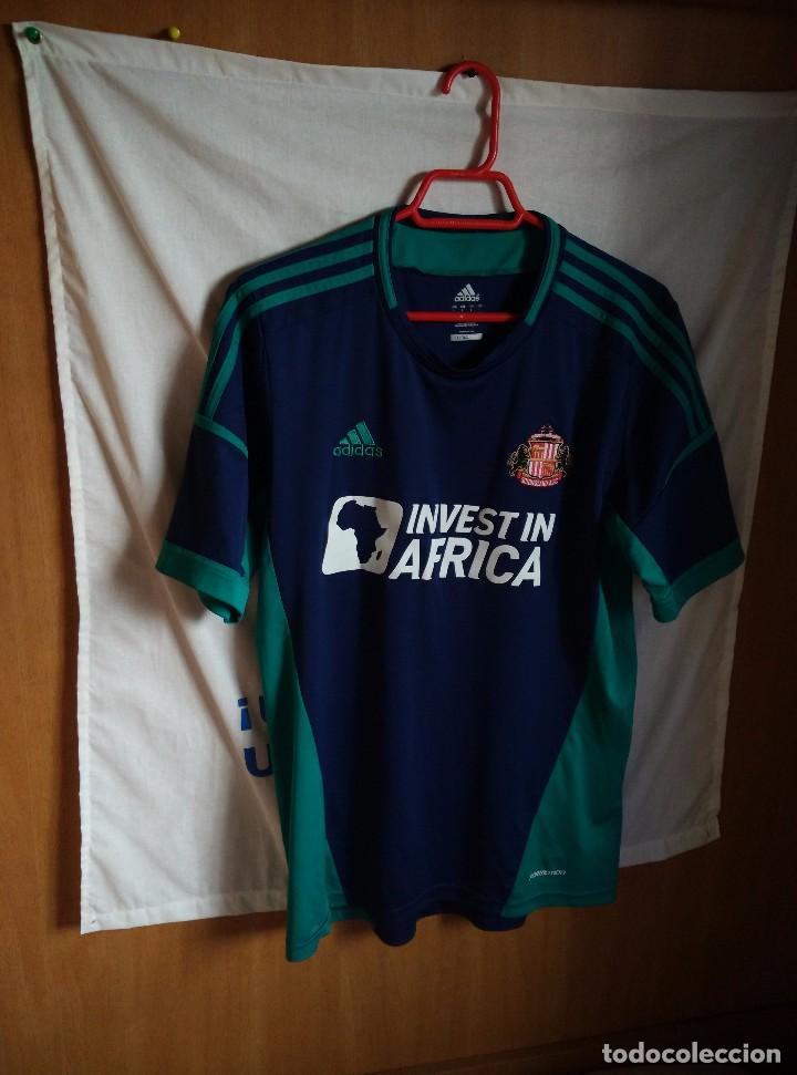 Collezionismo sportivo: Original | Futbol | Talla L | Camiseta del Sunderland AFC PLAYER ISSUE FORMOTION