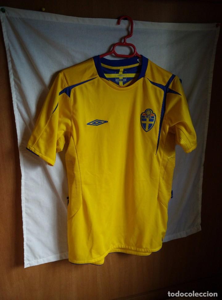 Sports collectibles: Original | Futbol | Talla S | Camiseta de la seleccion de Suecia