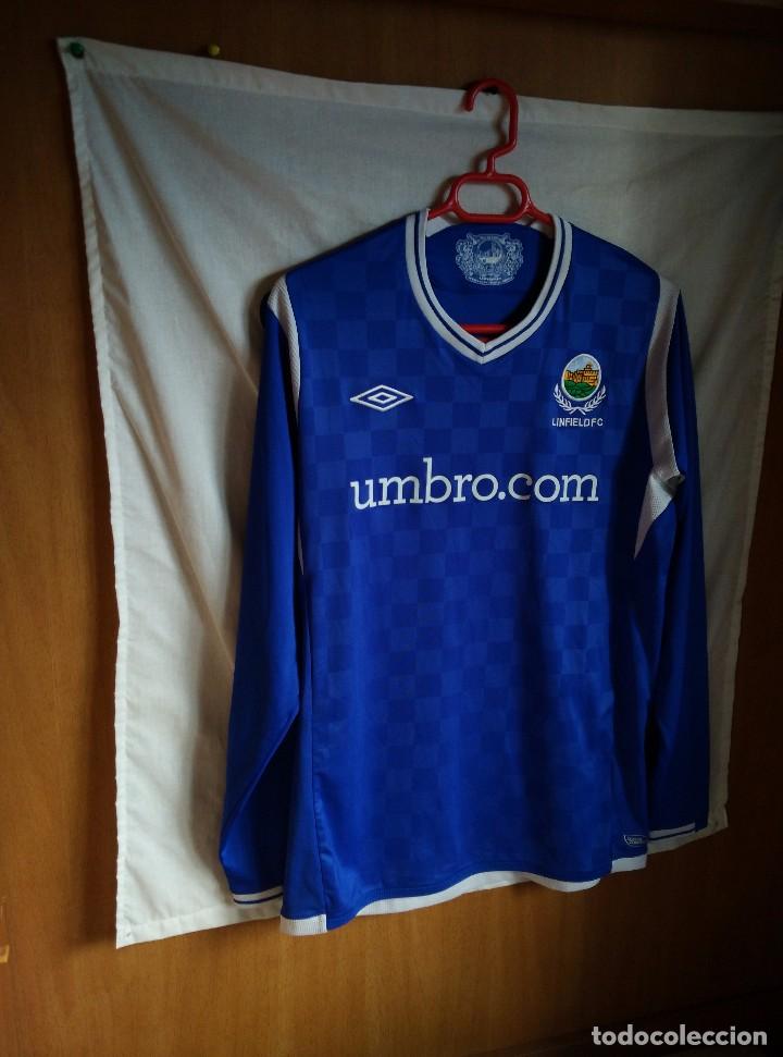 Sports collectibles: Original | Futbol | Talla S | Camiseta del Linfield FC (Irlanda del Norte)