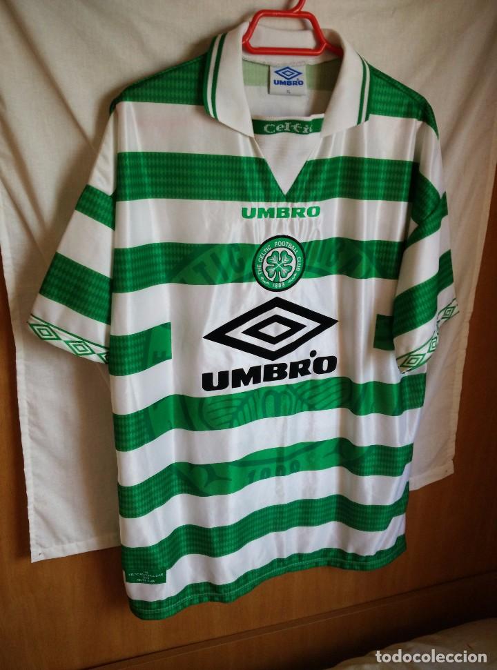 Coleccionismo deportivo: Original | Futbol | Talla XL | Camiseta del Celtic de Glasgow