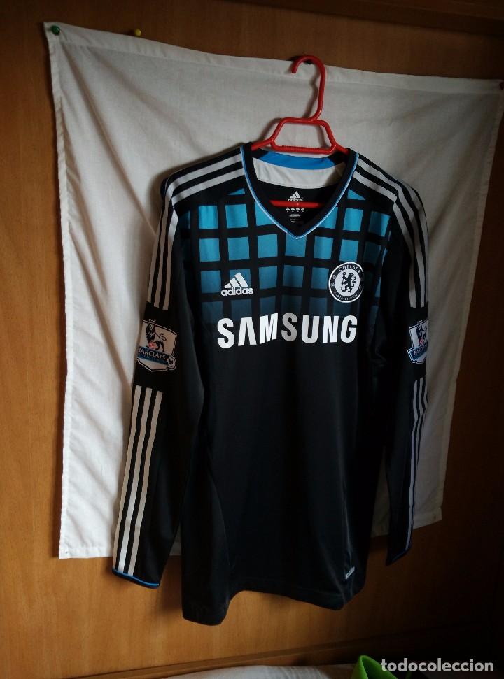 Sports collectibles: Original | Futbol | Talla 10 - XL? | Camiseta del Chelsea FC #10 Juan MATA PLAYER ISSUE TECHFIT