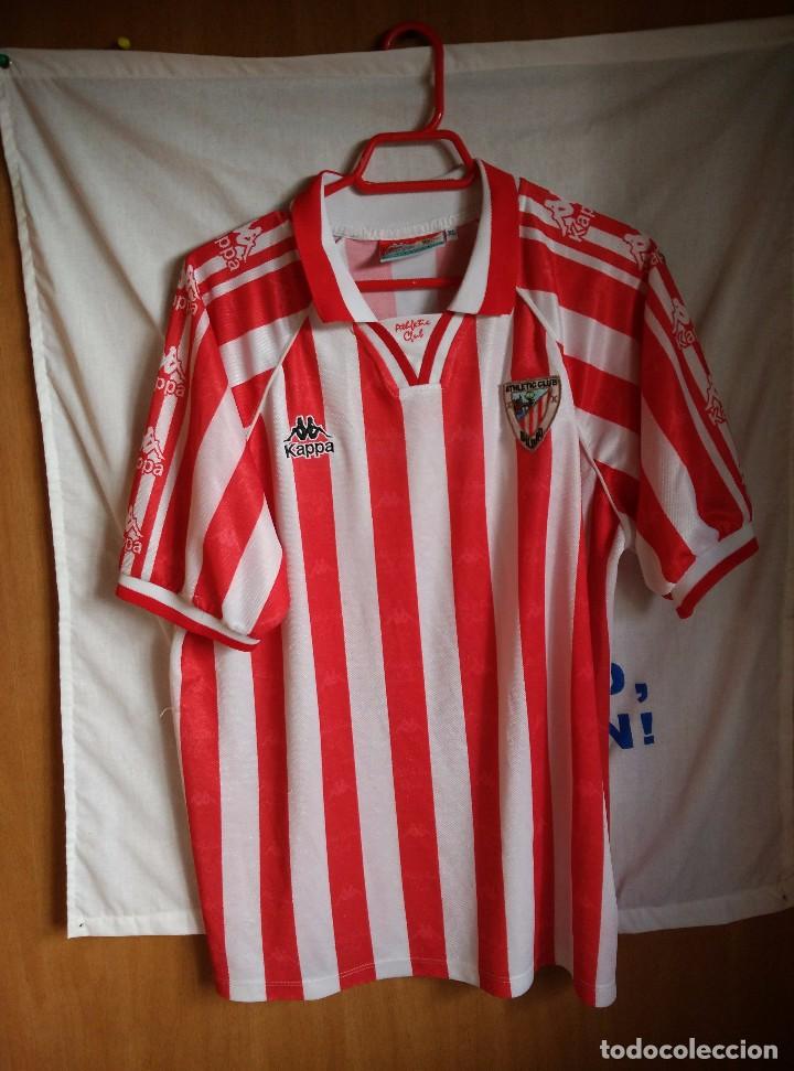 Coleccionismo deportivo: Original | Futbol | Talla XL | Camiseta Athletic Club de Bilbao a&ntilde;os 90