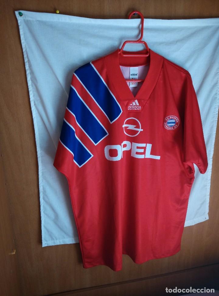 Colecionismo desportivo: Original | Futbol | Talla XL | Camiseta del Bayern Munich a&ntilde;os 90