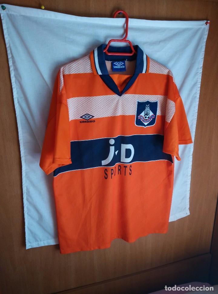Coleccionismo deportivo: Original | Futbol | Talla XL | Camiseta del Oldham Athletic a&ntilde;os 90