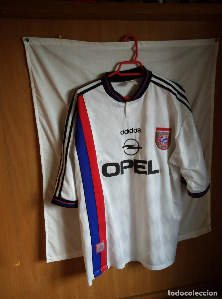 Colecionismo desportivo: Original | Futbol | Talla XXL | Camiseta del Bayern de Munich a&ntilde;os 90