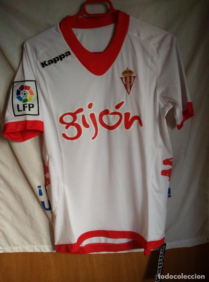 Collezionismo sportivo: Nuevo a estrenar y Original | Futbol | Talla S | Camiseta del Sporting de Gijon