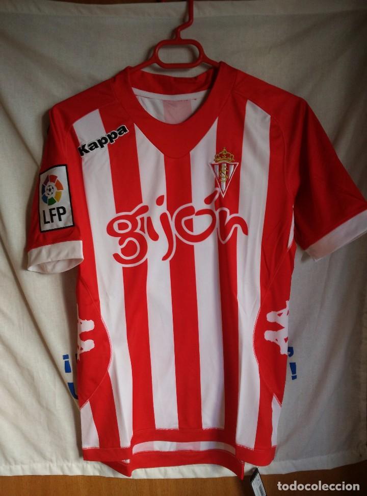 Collezionismo sportivo: Nuevo a estrenar y Original | Futbol | Talla S | Camiseta del Sporting de Gijon