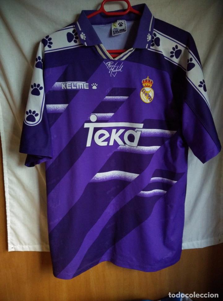 Coleccionismo deportivo: Original | Futbol | Talla XL | Camiseta del Real Madrid a&ntilde;os 90