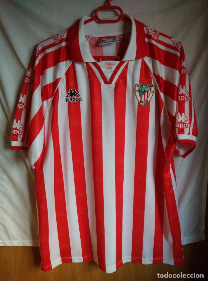 Coleccionismo deportivo: Original | Futbol | Talla XL | Camiseta del Athletic Club de Bilbao a&ntilde;os 90