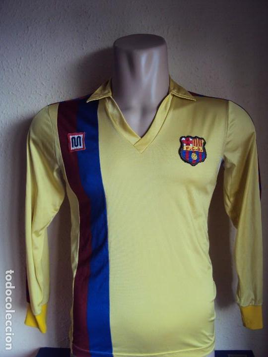 camiseta meyba amarilla barcelona