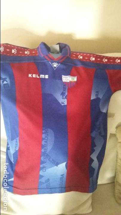 Colecionismo desportivo: FUTBOL EXTREME&Ntilde;O - SHIRTS HISTORICAS: LOTE ( MERIDA, JEREZ,MONTIJO)