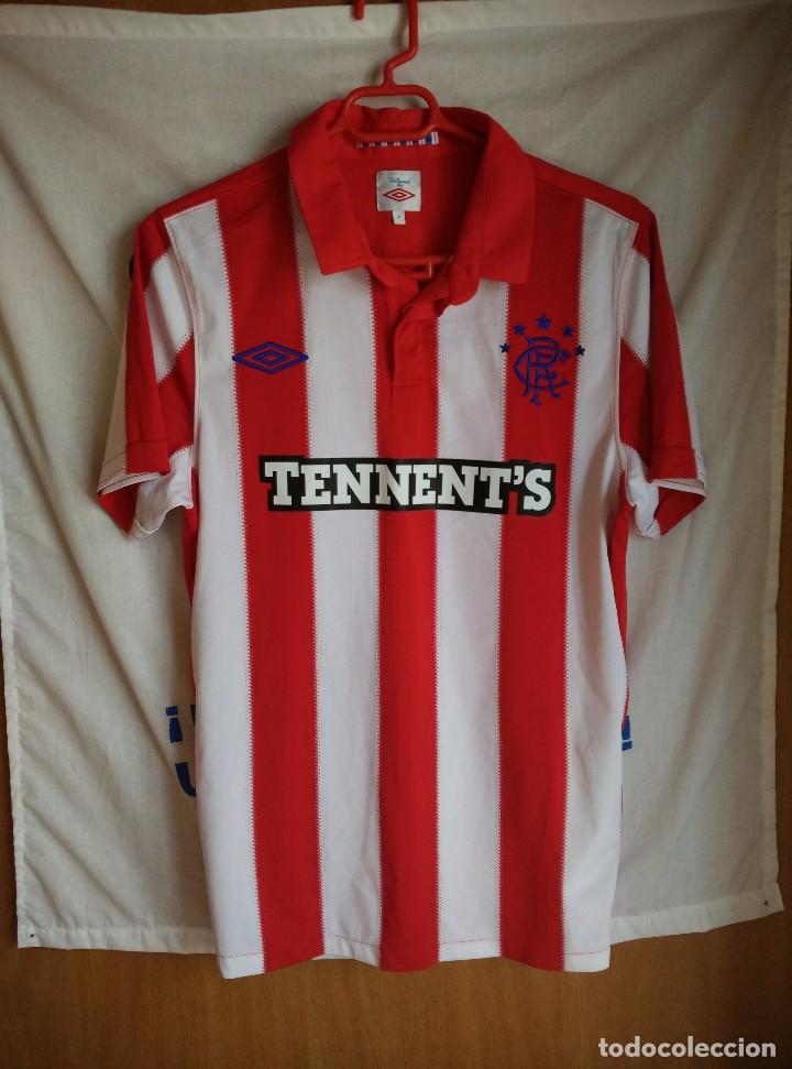 Coleccionismo deportivo: Original | Futbol | Talla S | Camiseta del Glasgow Rangers