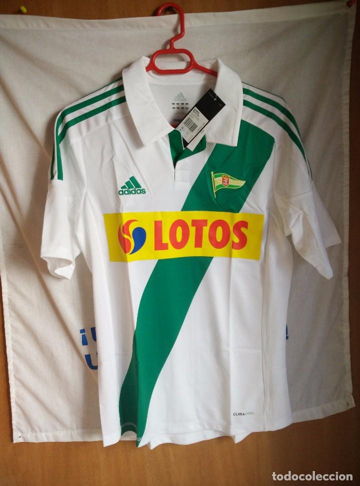 Sports collectibles: Nueva a estrenar y Original | Futbol | Talla S | Camiseta del Lechia Gdansk (Polonia)