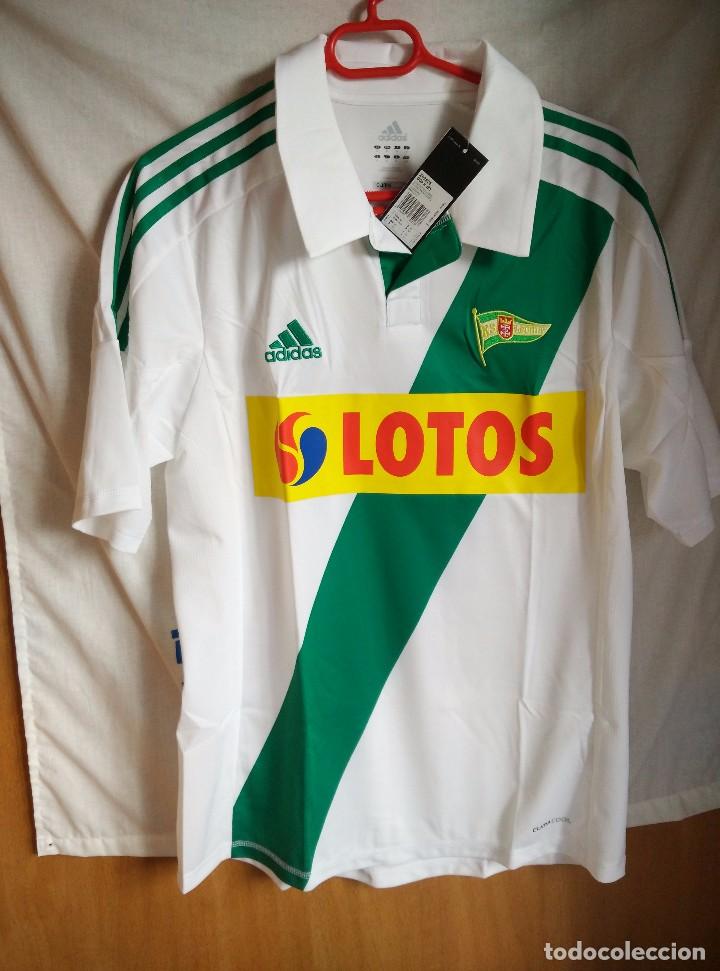 Collezionismo sportivo: Nueva a estrenar y Original | Futbol | Talla M | Camiseta del Lechia Gdansk (Polonia)