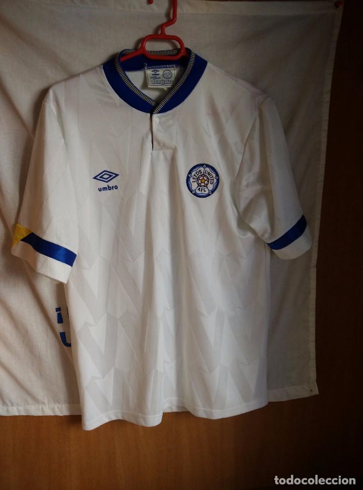 Colecionismo desportivo: Original | Futbol | Talla M | Camiseta del Leeds United a&ntilde;os 90