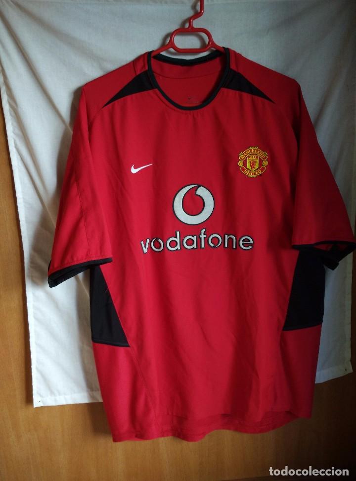 Coleccionismo deportivo: Original | Futbol | Talla L | Camiseta del Manchester United #16 de ROY KEANE