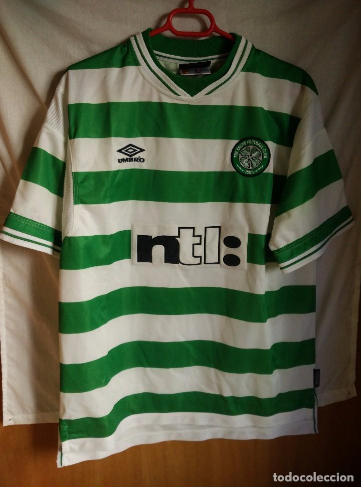 Coleccionismo deportivo: Original | Futbol | Talla L | Camiseta del Celtic de Glasgow