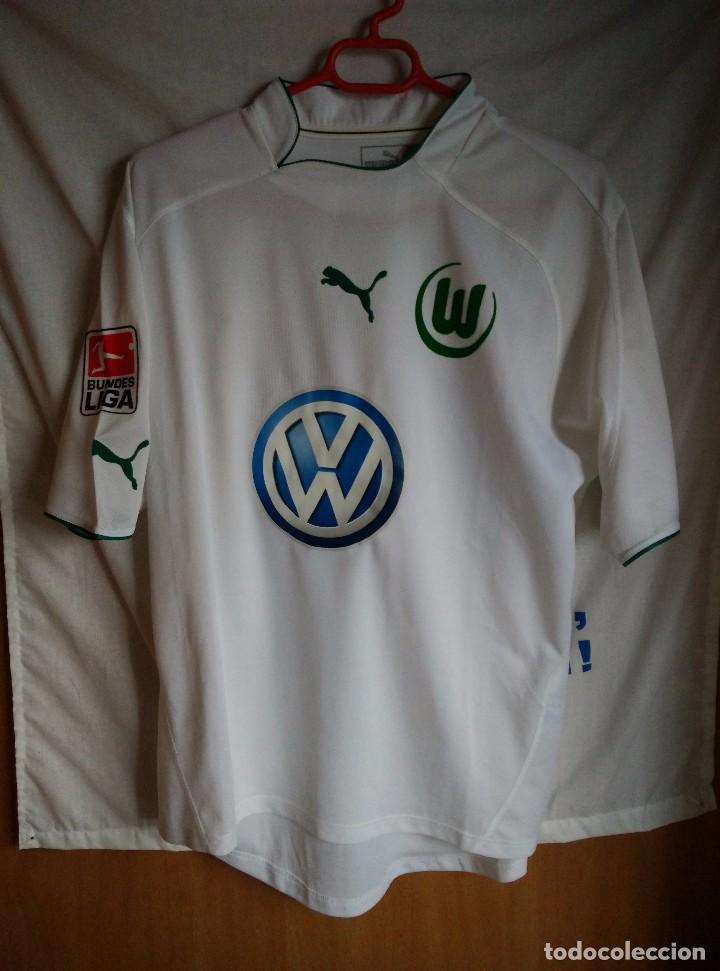 Colecionismo desportivo: ORIGINAL | FUTBOL | TALLA XL | CAMISETA DEL WOLFSBURGO #10 D ALESSANDRO PLAYER ISSUE/WORN