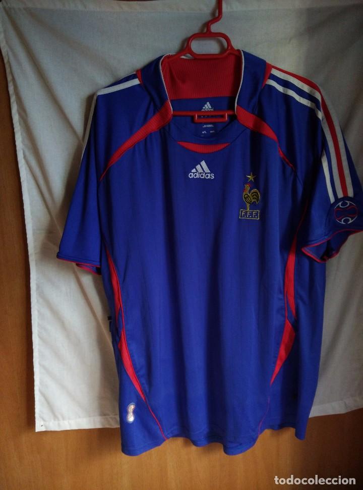 Sports collectibles: ORIGINAL | FUTBOL | TALLA XL | CAMISETA DE LA SELECCION DE FRANCIA