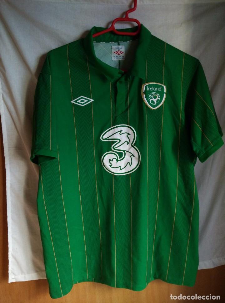 Sports collectibles: ORIGINAL | FUTBOL | TALLA XL | CAMISETA DE LA SELECCION DE IRLANDA