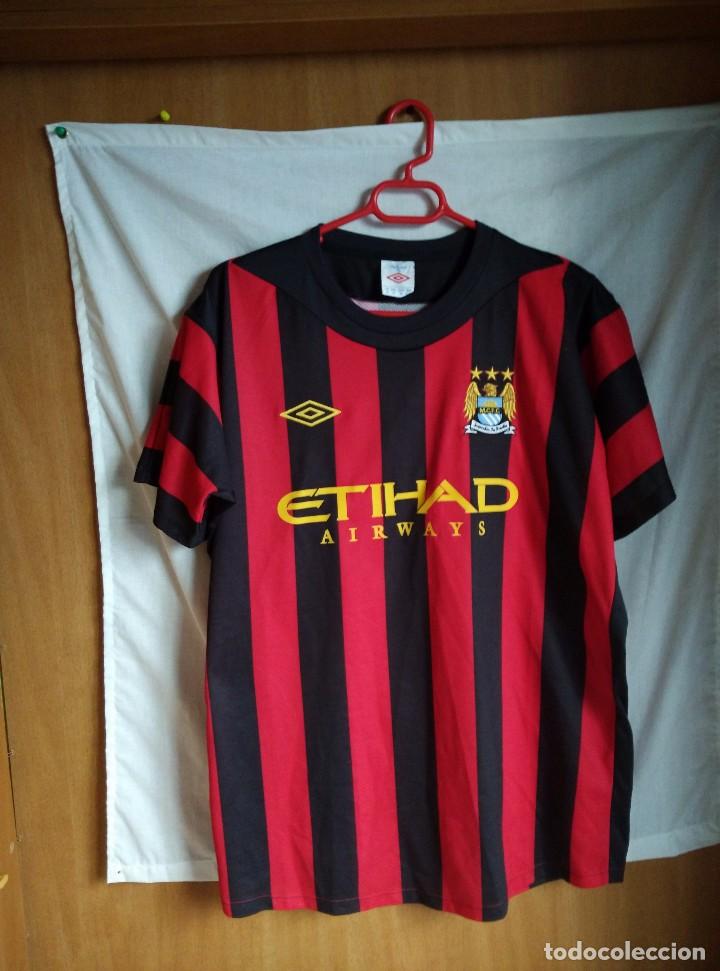 Sports collectibles: ORIGINAL | FUTBOL | TALLA XL | CAMISETA DEL MANCHESTER CITY
