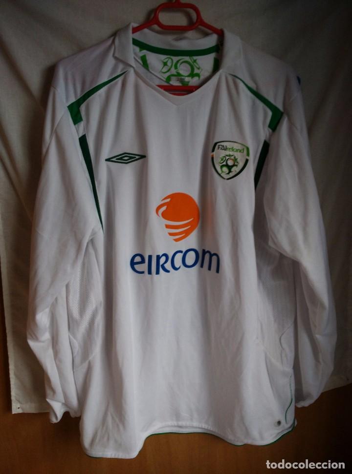 Sports collectibles: ORIGINAL | FUTBOL | TALLA XL | CAMISETA DE LA SELECCION DE IRLANDA