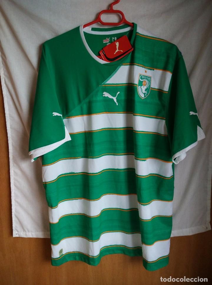 Collezionismo sportivo: NUEVA A ESTRENAR Y ORIGINAL | FUTBOL | TALLA XXL | CAMISETA DE LA SELECCION DE COSTA DE MARFIL
