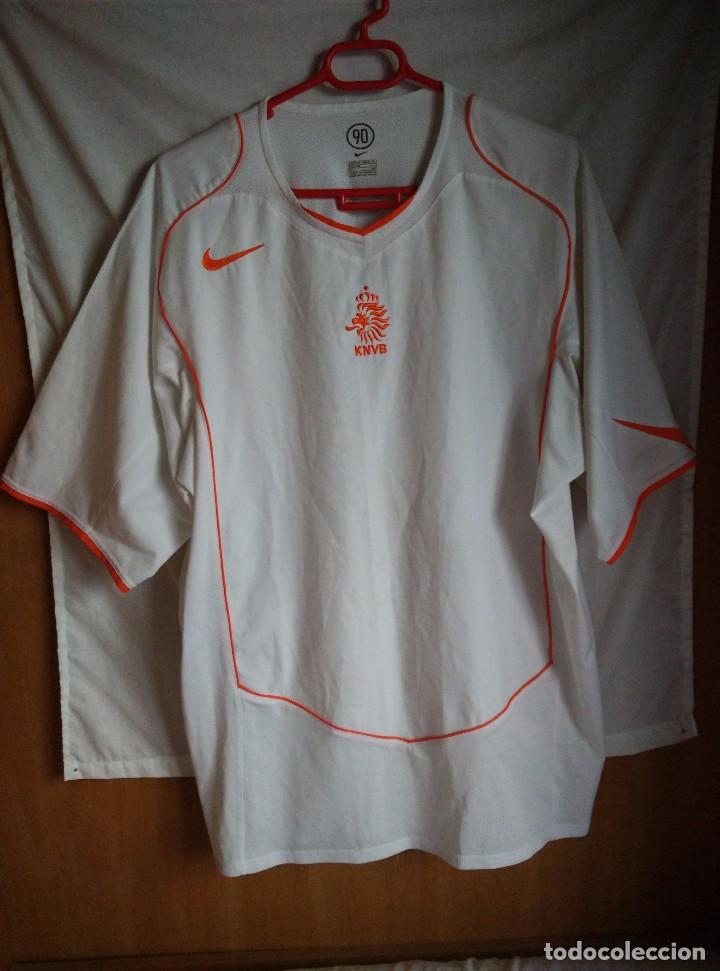 Sports collectibles: ORIGINAL | FUTBOL | TALLA XXL | CAMISETA DE LA SELECCION DE HOLANDA
