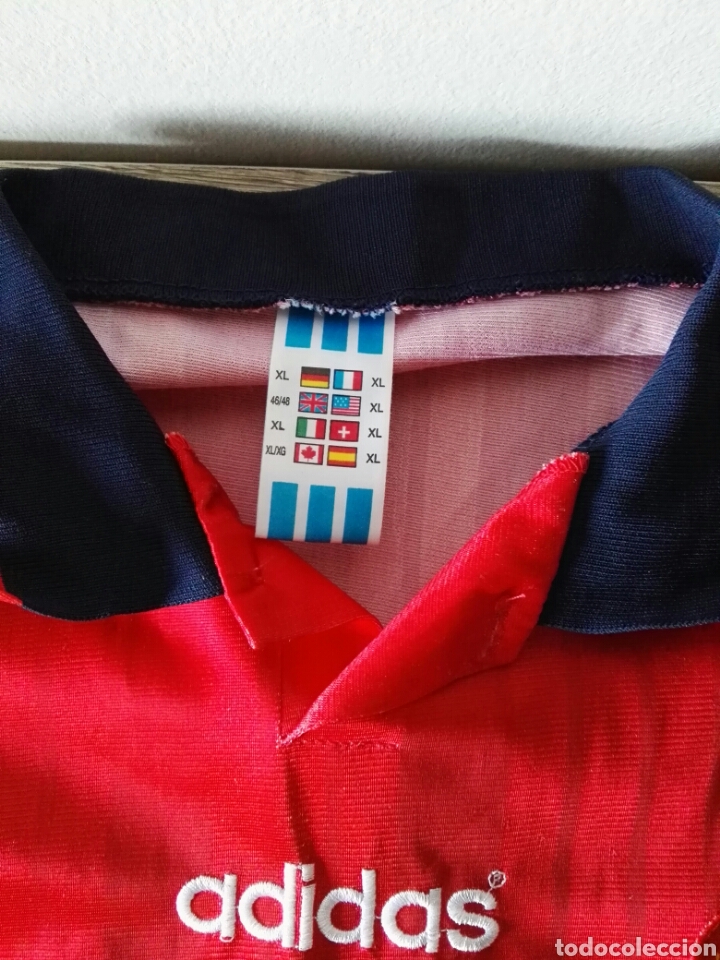 camiseta selección española españa futbol - Comprar Camisetas de Fútbol en todocoleccion - 103062167