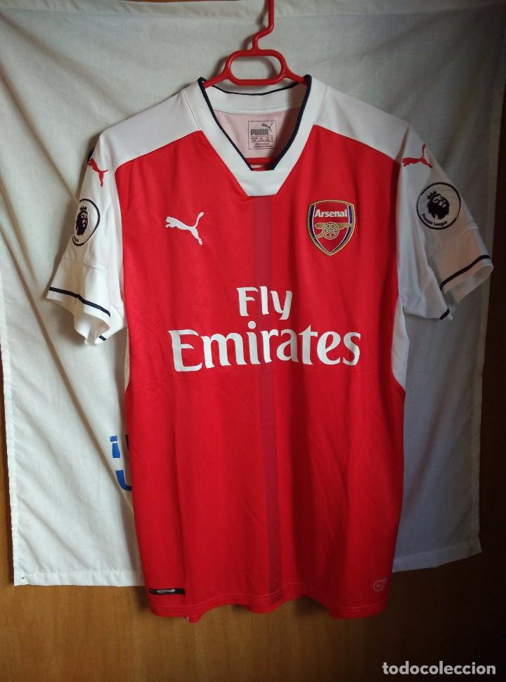 Sports collectibles: ORIGINAL | FUTBOL | TALLA M | Camiseta del Arsenal #8 Aaron RAMSEY